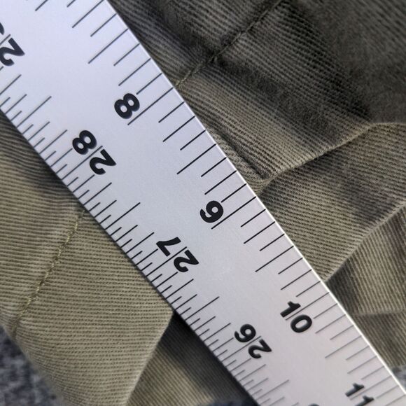 Timberland Stratham Issue Men's Cargo Shorts Green Size 32 100% Cotton Pockets - Picture 9 of 11